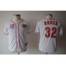 youth mlb jerseys cincinnati reds #32 bruce white