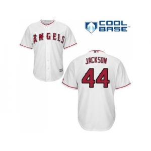 Youth Los Angeles Angels Of Anaheim #44 Reggie Jackson White Cool Base Stitched MLB Jersey