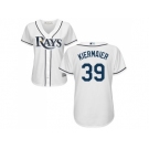 Women Tampa Bay Rays #39 Kevin Kiermaier White Home Stitched MLB Jersey