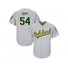 Youth Oakland Athletics #54 Sonny Gray Grey Cool Base Stitched MLB Jersey