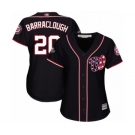 Women's Washington Nationals #20 Kyle Barraclough Authentic Navy Blue Alternate 2 Cool Base 2019 World Series Bound Baseball Jersey