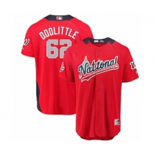 Youth Majestic Washington Nationals #62 Sean Doolittle Game Red National League 2018 MLB All-Star MLB Jersey