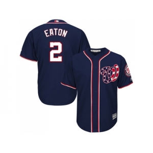 Youth Washington Nationals #2 Adam Eaton Navy Blue Cool Base Stitched MLB Jersey