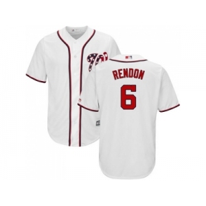 Youth Washington Nationals #6 Anthony Rendon White Cool Base Stitched MLB Jersey