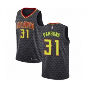 Women's Atlanta Hawks #31 Chandler Parsons Authentic Black Basketball Jersey - Icon Edition