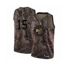 Women's Nike Atlanta Hawks #15 Vince Carter Swingman Camo Realtree Collection NBA Jersey