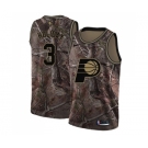 Women's Nike Indiana Pacers #3 Aaron Holiday Swingman Camo Realtree Collection NBA Jersey