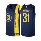 Women's Nike Indiana Pacers #31 Reggie Miller Swingman Navy Blue NBA Jersey - City Edition