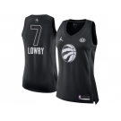 Women Nike Toronto Raptors #7 Kyle Lowry Black NBA Jordan Swingman 2018 All-Star Game Jersey