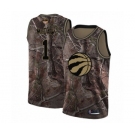 Women's Toronto Raptors #1 Patrick McCaw Swingman Camo Realtree Collection 2019 Basketball Finals Bound Jersey