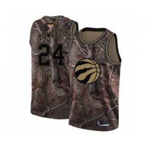 Women's Toronto Raptors #24 Norman Powell Swingman Camo Realtree Collection 2019 Basketball Finals Bound Jersey