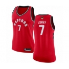 Women's Toronto Raptors #7 Kyle Lowry Swingman Red 2019 Basketball Finals Bound Jersey - Icon Edition