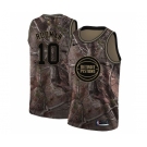 Men's Nike Detroit Pistons #10 Dennis Rodman Swingman Camo Realtree Collection NBA Jersey