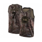 Men's Nike Detroit Pistons #7 Stanley Johnson Swingman Camo Realtree Collection NBA Jersey