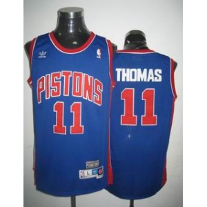 nba detroit pistons #11 thomas blue[swingman].