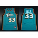 nike nba detroit pistons #33 hill green[nike m&n]