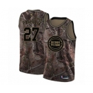 Women's Nike Detroit Pistons #27 Zaza Pachulia Swingman Camo Realtree Collection NBA Jersey