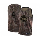Women's Nike Detroit Pistons #4 Joe Dumars Swingman Camo Realtree Collection NBA Jersey
