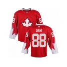 Men Adidas Team Canada #88 Brent Burns Red 2016 World Cup Ice Hockey Jersey