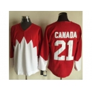 Olympic CA. #21 Canada RedWhite 1972 Commemorative CCM Stitched NHL Jersey