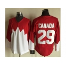 Olympic CA. #29 Canada RedWhite 1972 Commemorative CCM Stitched NHL Jersey