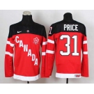 nhl jerseys team canada #31 price red[100 th]