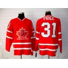 nhl team canada #31 price 2010 olympic red