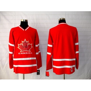 nhl team canada blank 2010 olympic red