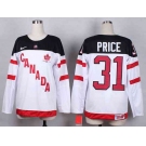 women nhl jerseys team canada #31 price white[100 th]