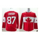 Youth nhl jerseys team canada olympic #87 crosby red[2014 new]