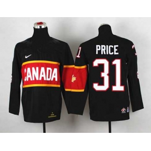 youth nhl jerseys team canada #31 price black[2014 winter olympics]