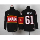 youth nhl jerseys team canada #61 nash black[2014 winter olympics]