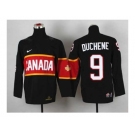 youth nhl jerseys team canada #9 duchene black[2014 winter olympics]