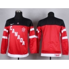 youth nhl jerseys team canada blank red[100 th]