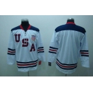 nhl team usa blank 2010 olympic white