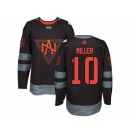 Team North America #10 J. T. Miller Black 2016 World Cup Stitched NHL Jersey