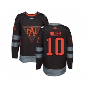Team North America #10 J. T. Miller Black 2016 World Cup Stitched NHL Jersey