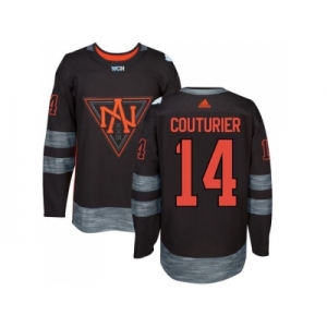 Team North America #14 Sean Couturier Black 2016 World Cup Stitched NHL Jersey