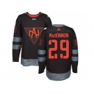 Team North America #29 Nathan MacKinnon Black 2016 World Cup Stitched NHL Jersey