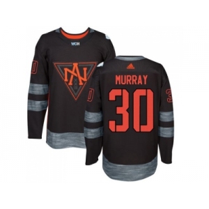 Team North America #30 Matt Murray Black 2016 World Cup Stitched NHL Jersey
