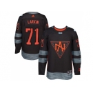 Team North America #71 Dylan Larkin Black 2016 World Cup Stitched NHL Jersey