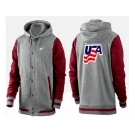 NHL Team USA Olympic Logo Pullover Hoodie 10
