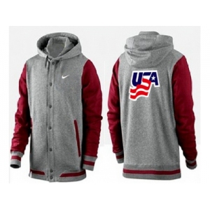 NHL Team USA Olympic Logo Pullover Hoodie 10