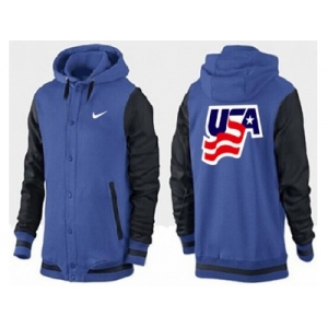 NHL Team USA Olympic Logo Pullover Hoodie 14