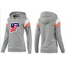 NHL Women Team USA Olympic Logo Pullover Hoodie 11