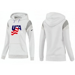 NHL Women Team USA Olympic Logo Pullover Hoodie 12