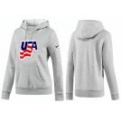 NHL Women Team USA Olympic Logo Pullover Hoodie 13