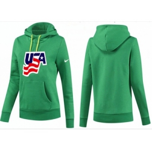 NHL Women Team USA Olympic Logo Pullover Hoodie 14
