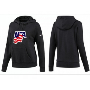 NHL Women Team USA Olympic Logo Pullover Hoodie 15