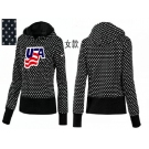 NHL Women Team USA Olympic Logo Pullover Hoodie 16